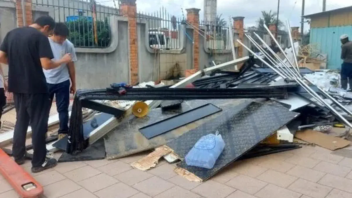 Amasaman China Mall Indefinitely Closed After Floor Collapse Injures Two