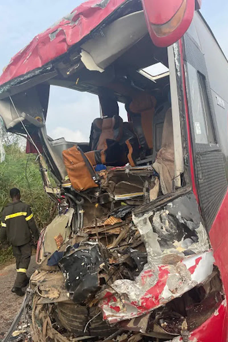 Tragedy on the N6: One Dead, 37 Injured in Suhum-Mankrong Highway Crash
